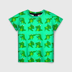 Футболка детская FUNNY CROCODILES, цвет: 3D-принт