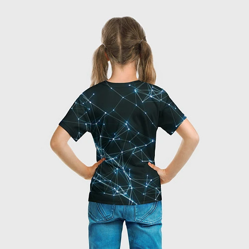 Детская футболка Neural Network / 3D-принт – фото 6