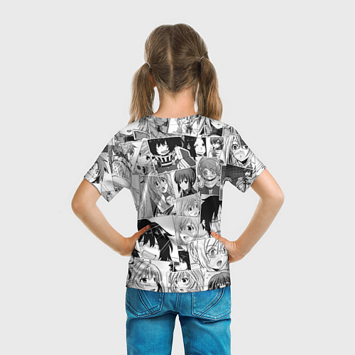 Детская футболка Log Horizon pattern / 3D-принт – фото 6
