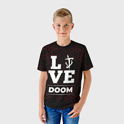 Футболка детская Doom Love Классика, цвет: 3D-принт — фото 2