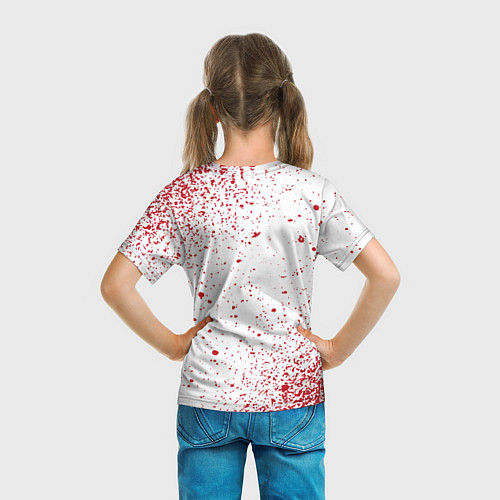 Детская футболка Dead Space: красные таблички Best Player и Ultimat / 3D-принт – фото 6
