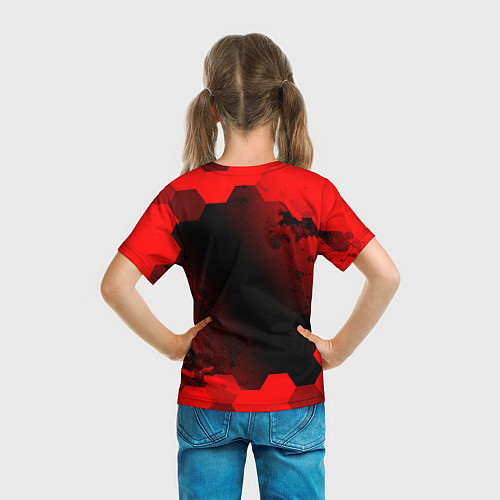 Детская футболка Rust Love Классика / 3D-принт – фото 6