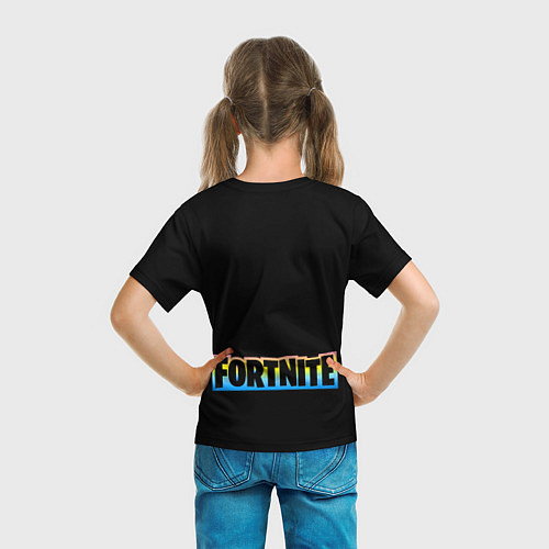 Детская футболка Fortnite Carbon Commando Плутон Персонаж Видеоигра / 3D-принт – фото 6