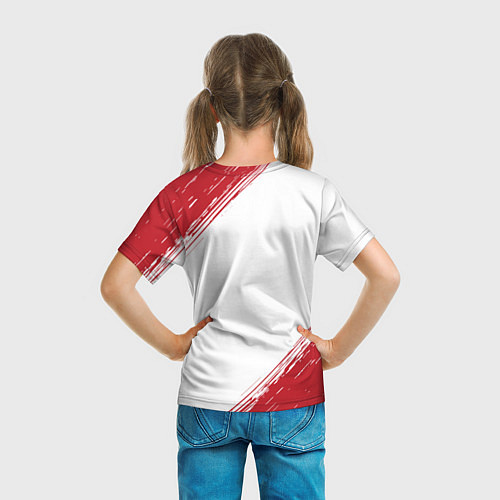Детская футболка Poppy Playtime: красные таблички Best Player и Ult / 3D-принт – фото 6