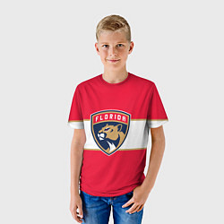 Футболка детская Флорида Пантерз Форма, цвет: 3D-принт — фото 2