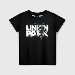Футболка детская Linkin Park логотип с фото, цвет: 3D-принт
