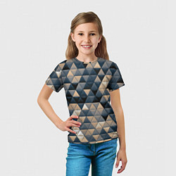 Футболка детская Кибернетическая стена, цвет: 3D-принт — фото 2