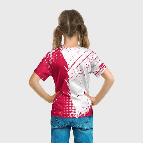 Детская футболка Roma краска / 3D-принт – фото 6