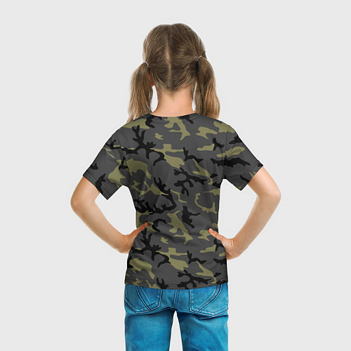 Детская футболка За рулем танкист / 3D-принт – фото 6