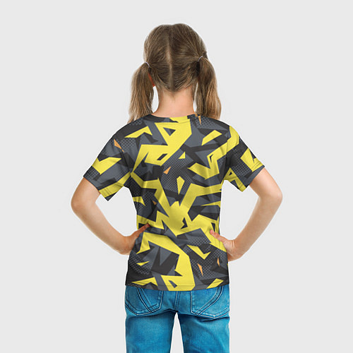 Детская футболка Йога - практик / 3D-принт – фото 6