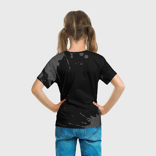 Детская футболка Имя Святослав и желтый символ СССР со звездой / 3D-принт – фото 6