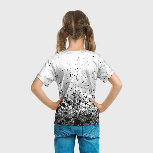 Детская футболка No Mans Sky Glitch на светлом фоне / 3D-принт – фото 6