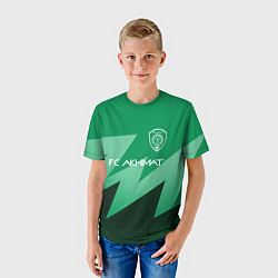 Футболка детская АХМАТ ФУТБОЛЬНЫЙ КЛУБ, цвет: 3D-принт — фото 2