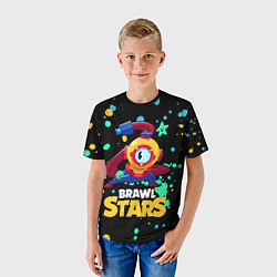 Футболка детская Otis Brawl Stars, цвет: 3D-принт — фото 2