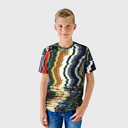 Футболка детская Glitch pattern - fashion trend, цвет: 3D-принт — фото 2