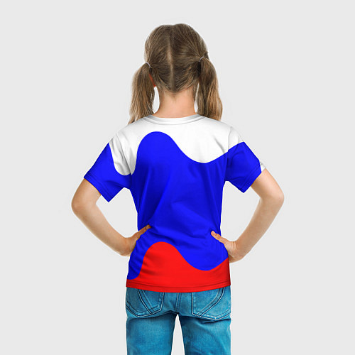 Детская футболка Краснодар - ГЕРБ / 3D-принт – фото 6