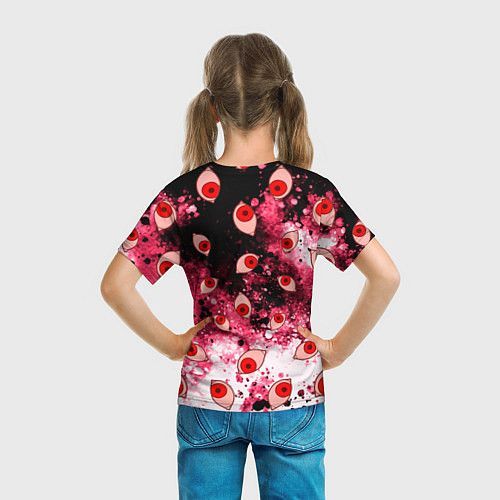 Детская футболка STRAY HORROR / 3D-принт – фото 6