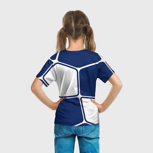 Детская футболка ФК Тоттенхэм абстракция / 3D-принт – фото 6