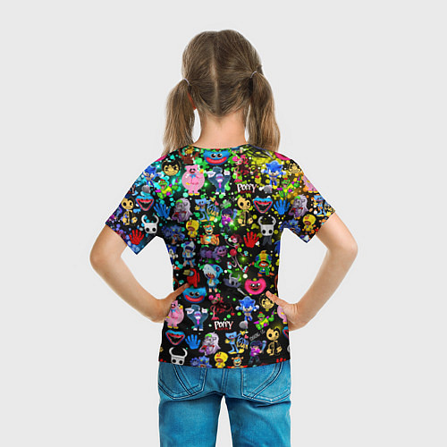 Детская футболка Персонажи из разных игр / 3D-принт – фото 6