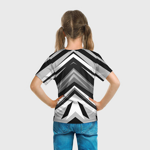 Детская футболка Униформа кроссфита - абстракция / 3D-принт – фото 6