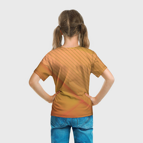 Детская футболка Roma Абстракция / 3D-принт – фото 6