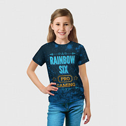 Футболка детская Игра Rainbow Six: pro gaming, цвет: 3D-принт — фото 2