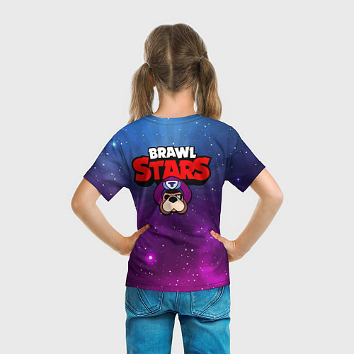 Детская футболка Галактический генерал Гавс Brawl Stars / 3D-принт – фото 6