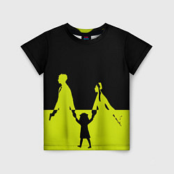 Футболка детская Семья шпиона Black&Yellow, цвет: 3D-принт