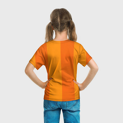 Детская футболка Ламборгини полосы / 3D-принт – фото 6