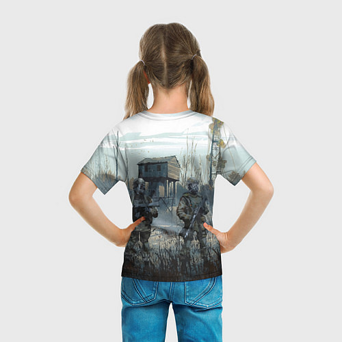 Детская футболка STALKER Военные Сталкеры / 3D-принт – фото 6