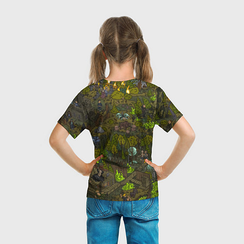 Детская футболка STALKER Болото / 3D-принт – фото 6