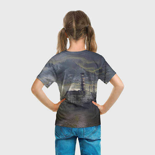 Детская футболка STALKER Саркофаг / 3D-принт – фото 6