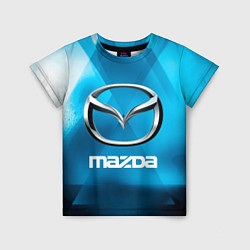 Футболка детская Mazda - sport - абстракция, цвет: 3D-принт