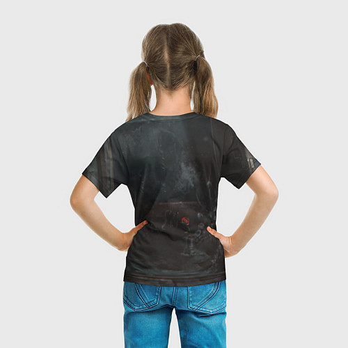 Детская футболка STALKER С Розой / 3D-принт – фото 6