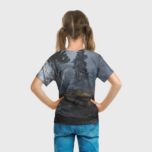 Детская футболка STALKER БТР и Аномалия / 3D-принт – фото 6