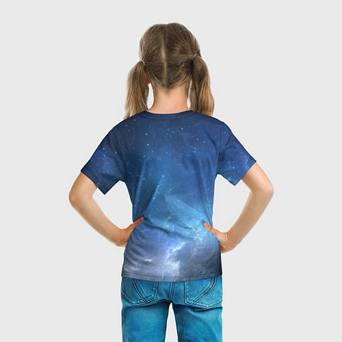 Детская футболка Холодное космическое молчание / 3D-принт – фото 6