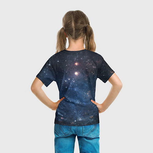 Детская футболка Молчаливый космос / 3D-принт – фото 6