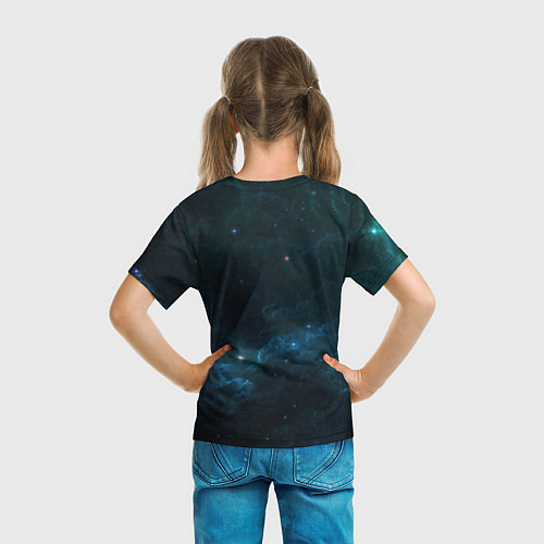 Детская футболка Космическая туча / 3D-принт – фото 6