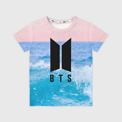 Футболка детская BTS Sea, цвет: 3D-принт