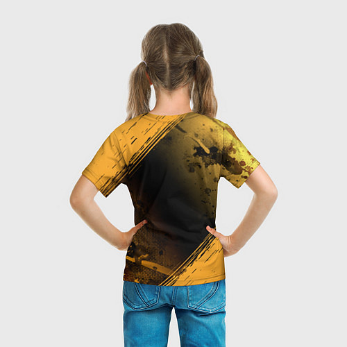 Детская футболка Ульяна и зологой герб РФ / 3D-принт – фото 6