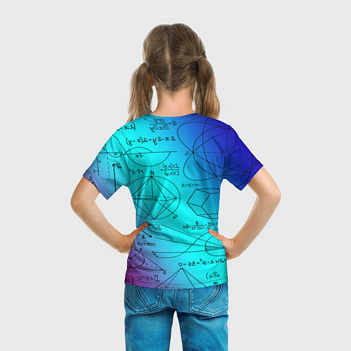 Детская футболка Неоновая формула / 3D-принт – фото 6