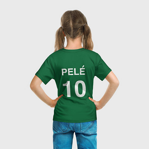 Детская футболка Пеле PELE легенда футбола / 3D-принт – фото 6