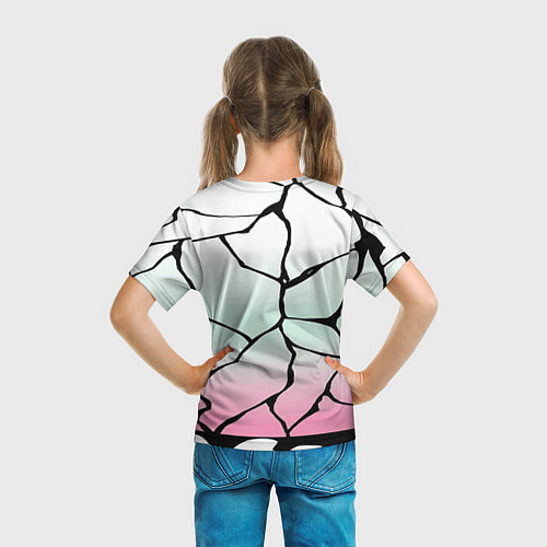 Детская футболка Шинобу Кочо Кимоно / 3D-принт – фото 6