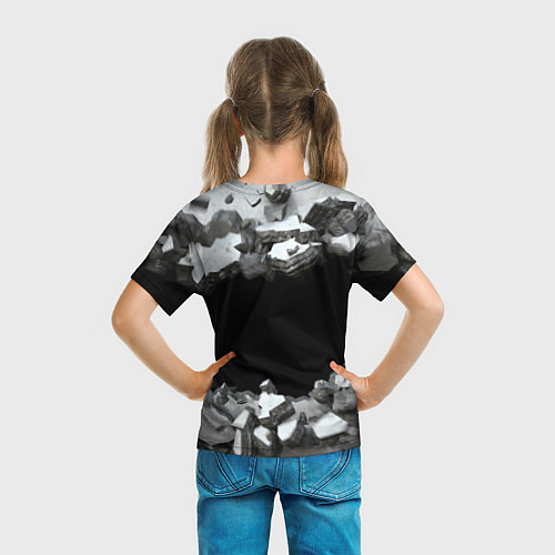 Детская футболка Боевые искусства - каратист / 3D-принт – фото 6