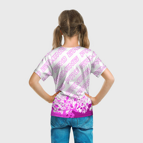 Детская футболка Apex Legends pro gaming: символ сверху / 3D-принт – фото 6