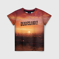 Футболка детская Dead Island 2 - закат, цвет: 3D-принт