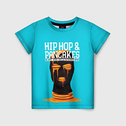 Футболка детская Balaclava hip-hop and pancakes, цвет: 3D-принт