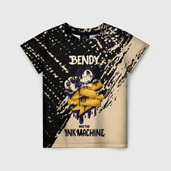 Футболка детская Bendy and the ink machine - краска, цвет: 3D-принт