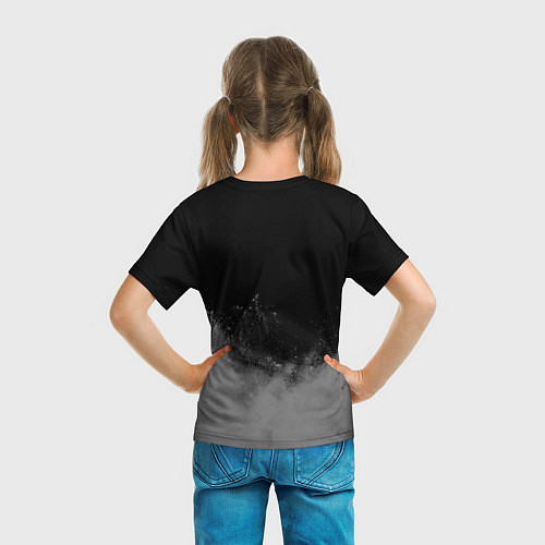 Детская футболка Художник - в красной рамке на темном / 3D-принт – фото 6