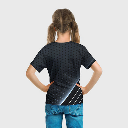 Детская футболка Acura абстракция / 3D-принт – фото 6